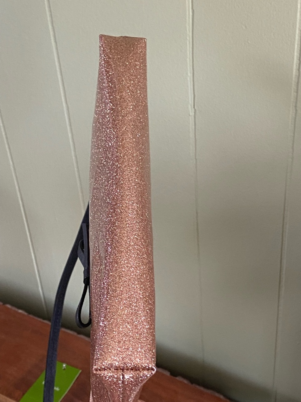 Kate Spade Mavis Street Amy Glitter Crossbody, Rose Gold NWT - Picture 4 of 8